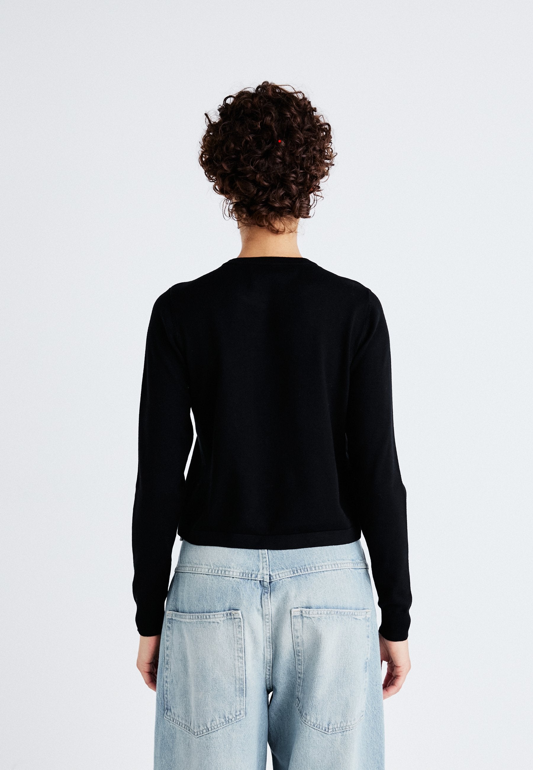 Vero Moda VMSILJE LS V-NECK PULLOVER GA NOOS