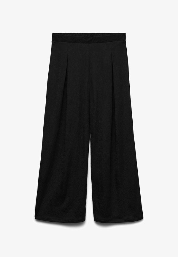 Vero Moda Culotte VMJASMINE High waist - Trousers - black