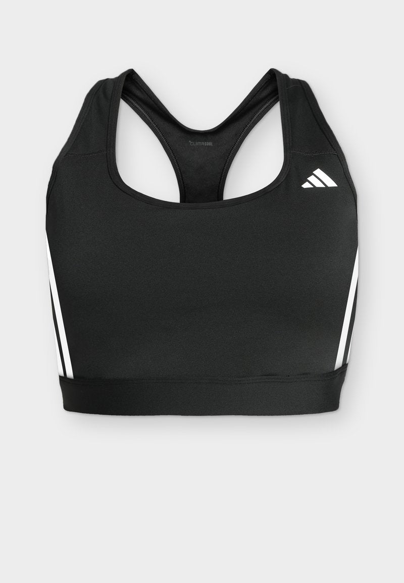 OPTIME ESSENTIALS WORKOUT 3 STRIPES MEDIUM SUPPORT (PLUS SIZE) Media 1