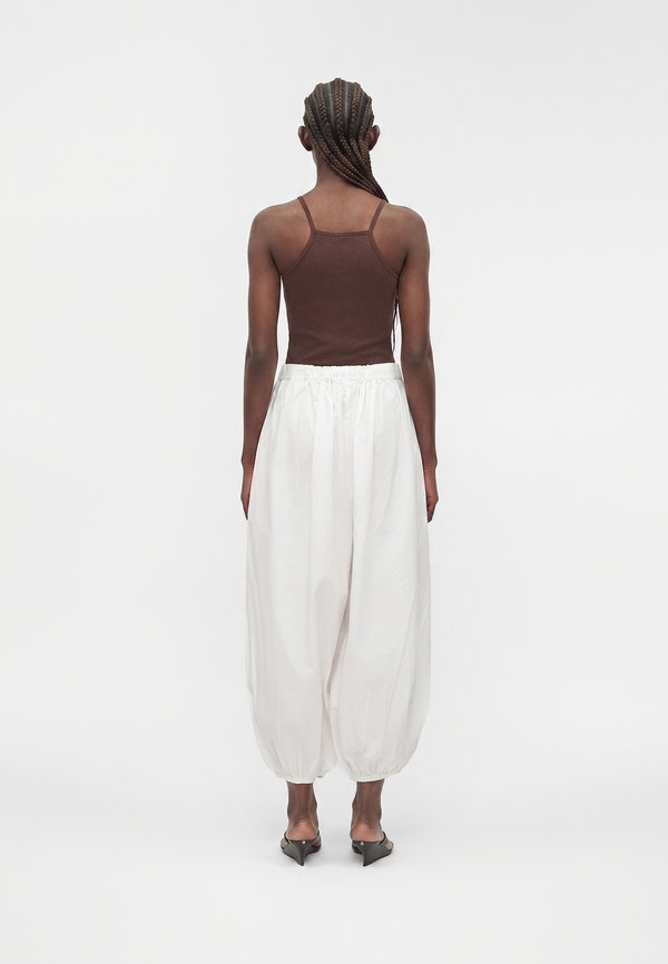 Gina Tricot MID WAIST BALLOON TROUSERS