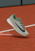 Nike Performance VAPOR PRO CLAY - Clay court tennis shoes - light silver-coloured/black/steam/white