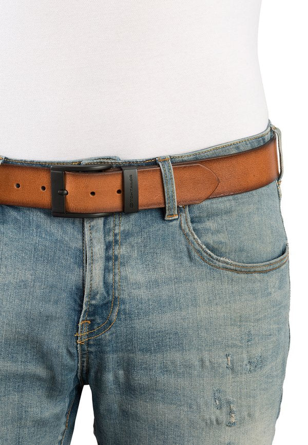 TOM TAILOR TTTHOMAS - Belt - light brown