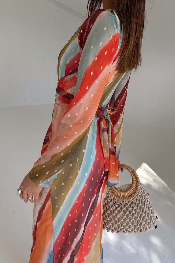 Never Fully Dressed SUNSET MIDI DRESS