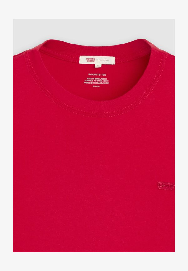 Levi's® Basic T-shirt - golf course stripe b - reds
