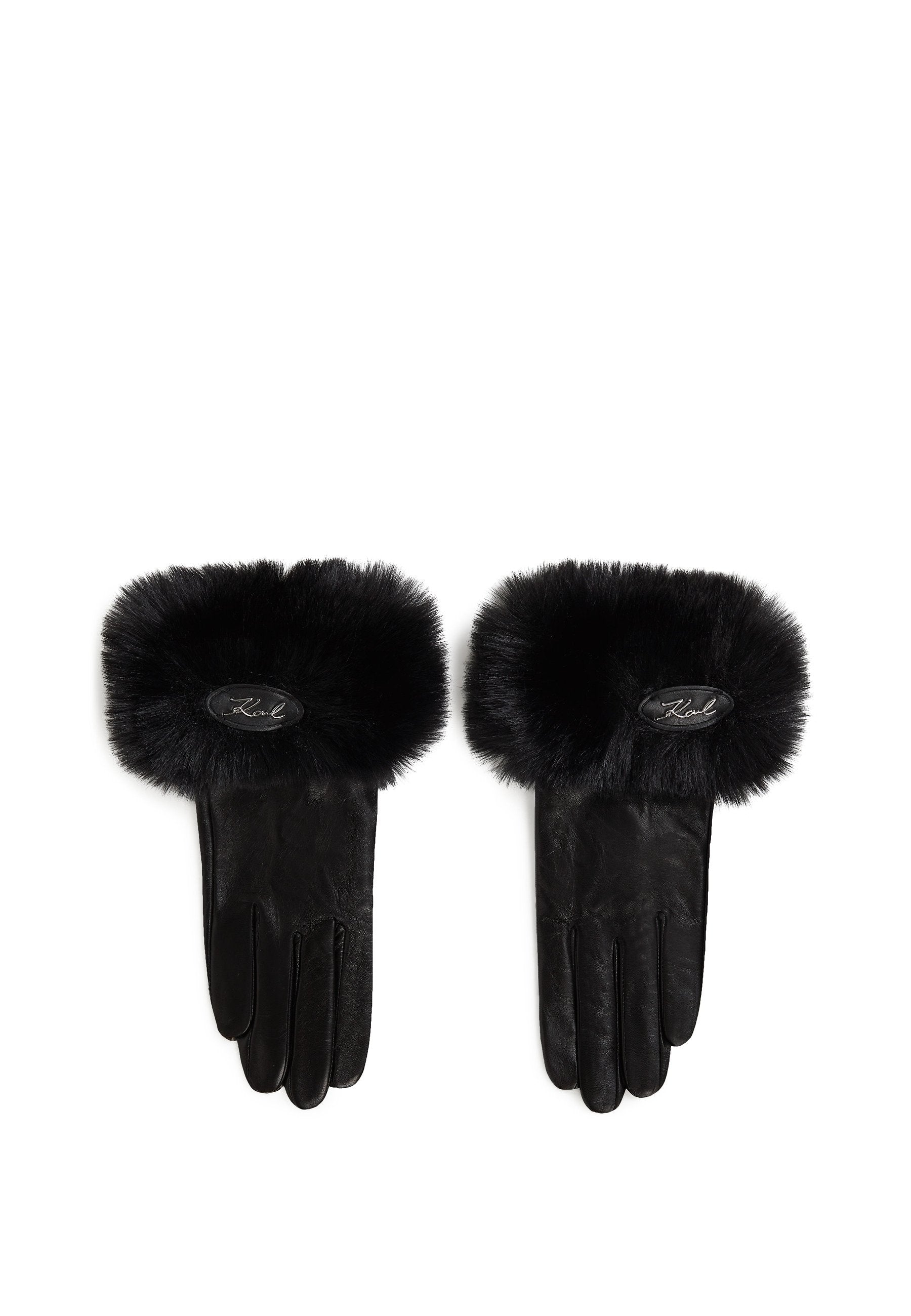 K/SIGNATURE FAUX FUR FF GLOVE Media 1