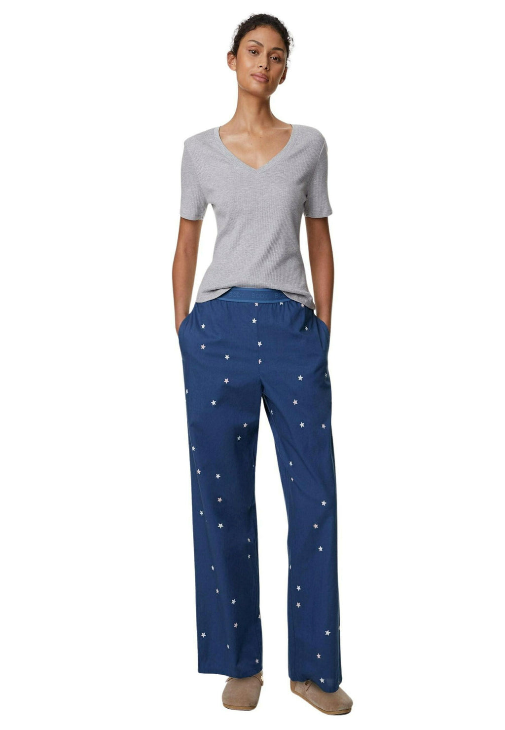 Marks & Spencer 2-PACK STAR & CHECK PRINT