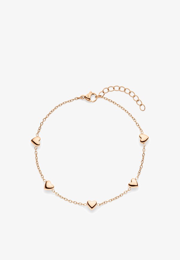 s.Oliver TINY HEARTS - Bracelet - roségold-coloured