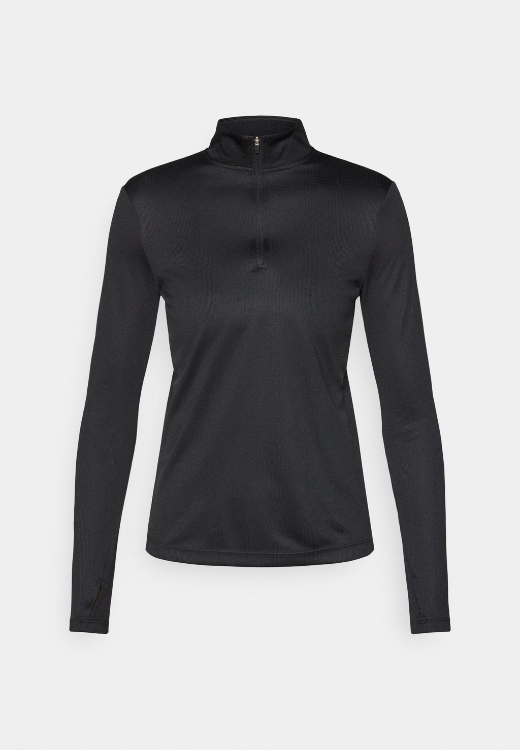 Even&Odd active LONG SLEEVE HIGH NECK TOP WITH 1/4 ZIP
