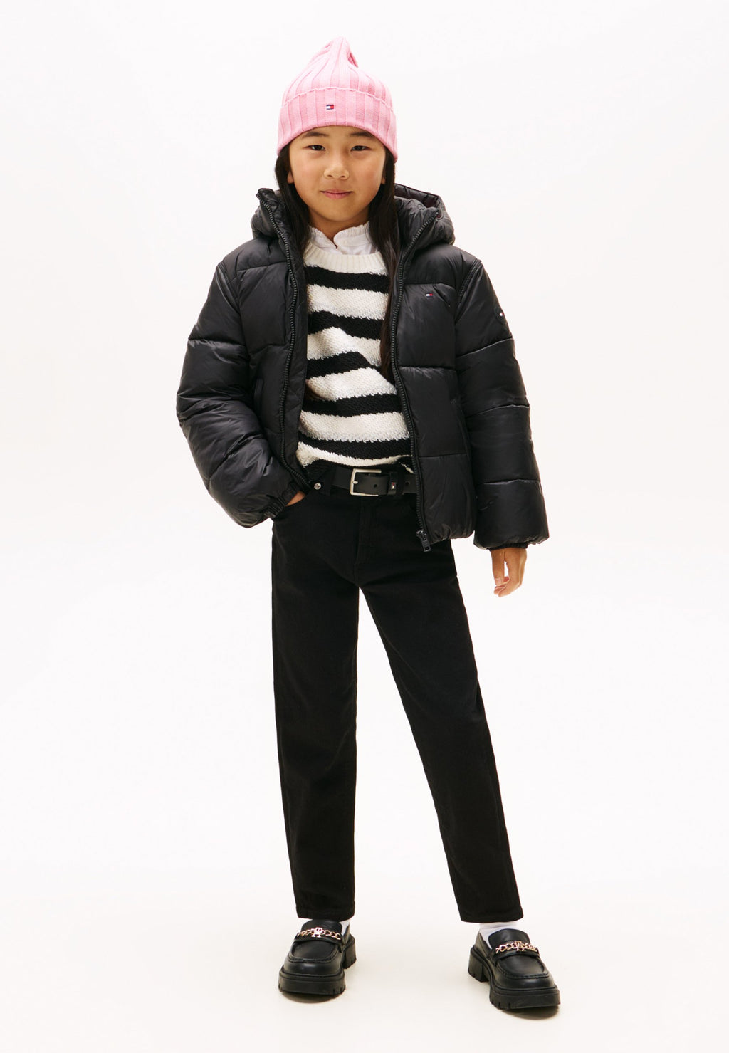 HOODED SHINY PUFFER UNISEX Media 2