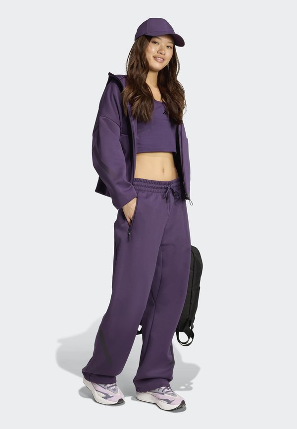 adidas Sportswear Tracksuit bottoms - aurora plum