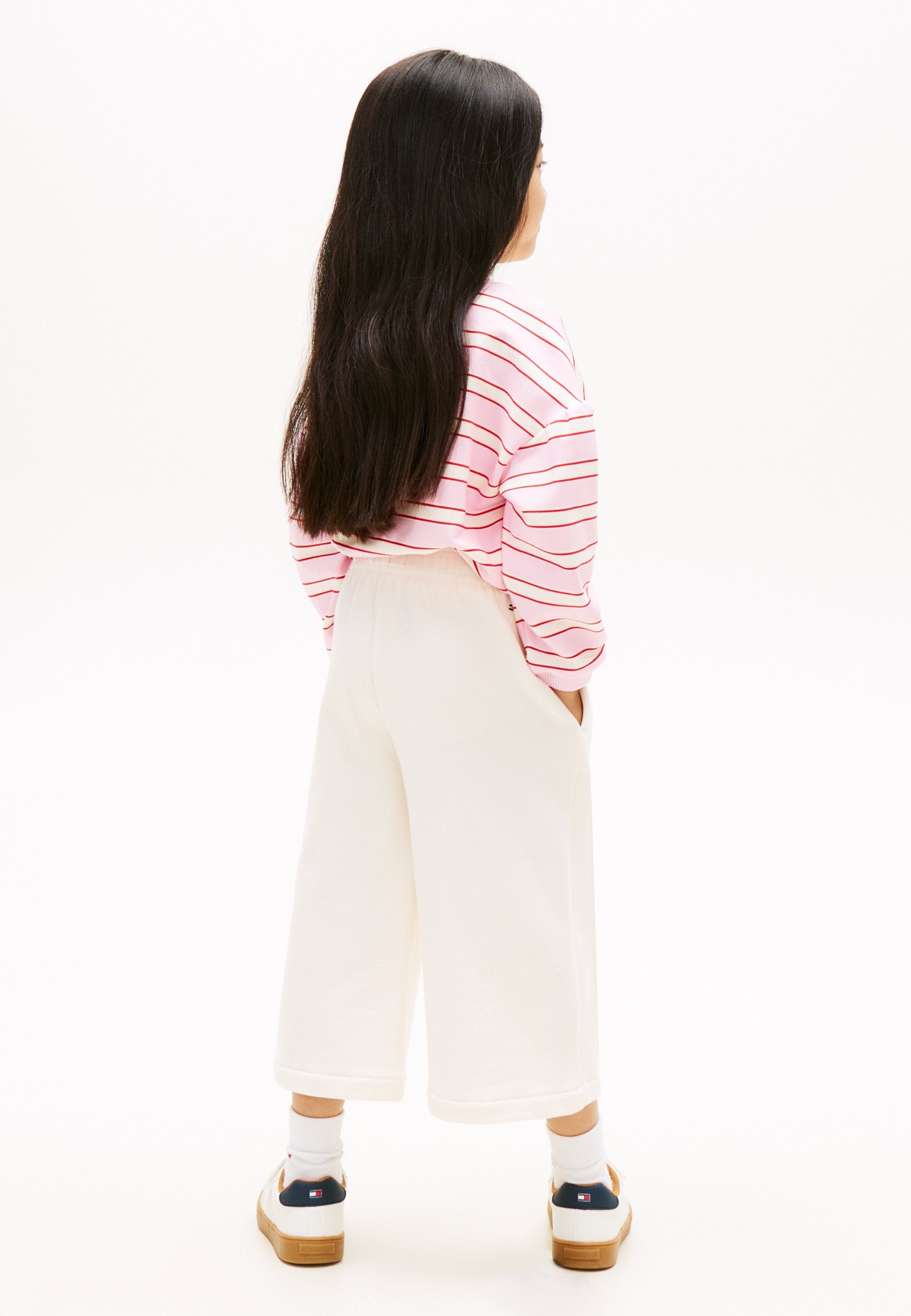 SMILEY FLAG LOGO RELAXED TERRY CULOTTES Media 4