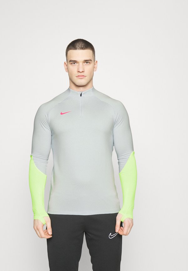 Nike Performance STRIKE DRILL  - Long sleeved top - pure platinum/volt/hyper pink