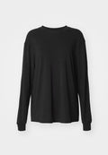 Nike Performance ONE RELAXED TOP - Long sleeved top - black