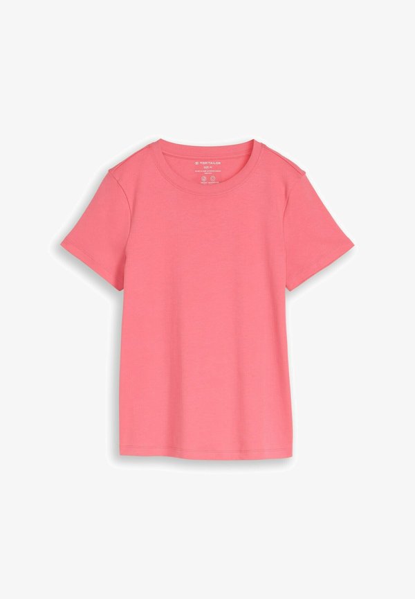 TOM TAILOR Basic T-shirt - soft coral pink