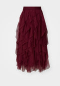 ONLY ONLSKY SKIRT - A-line skirt - burgundy