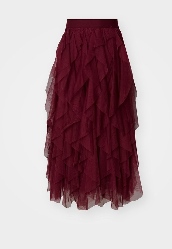 ONLY ONLSKY SKIRT - A-line skirt - burgundy