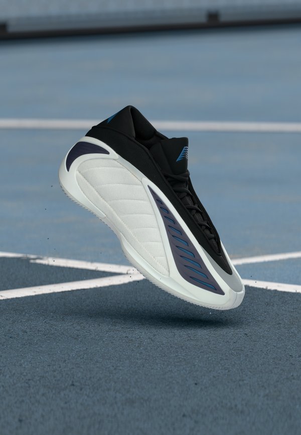 adidas Performance ANTHONY EDWARDS 2 UNISEX - Basketball shoes - footwear white/core black/dusky ink