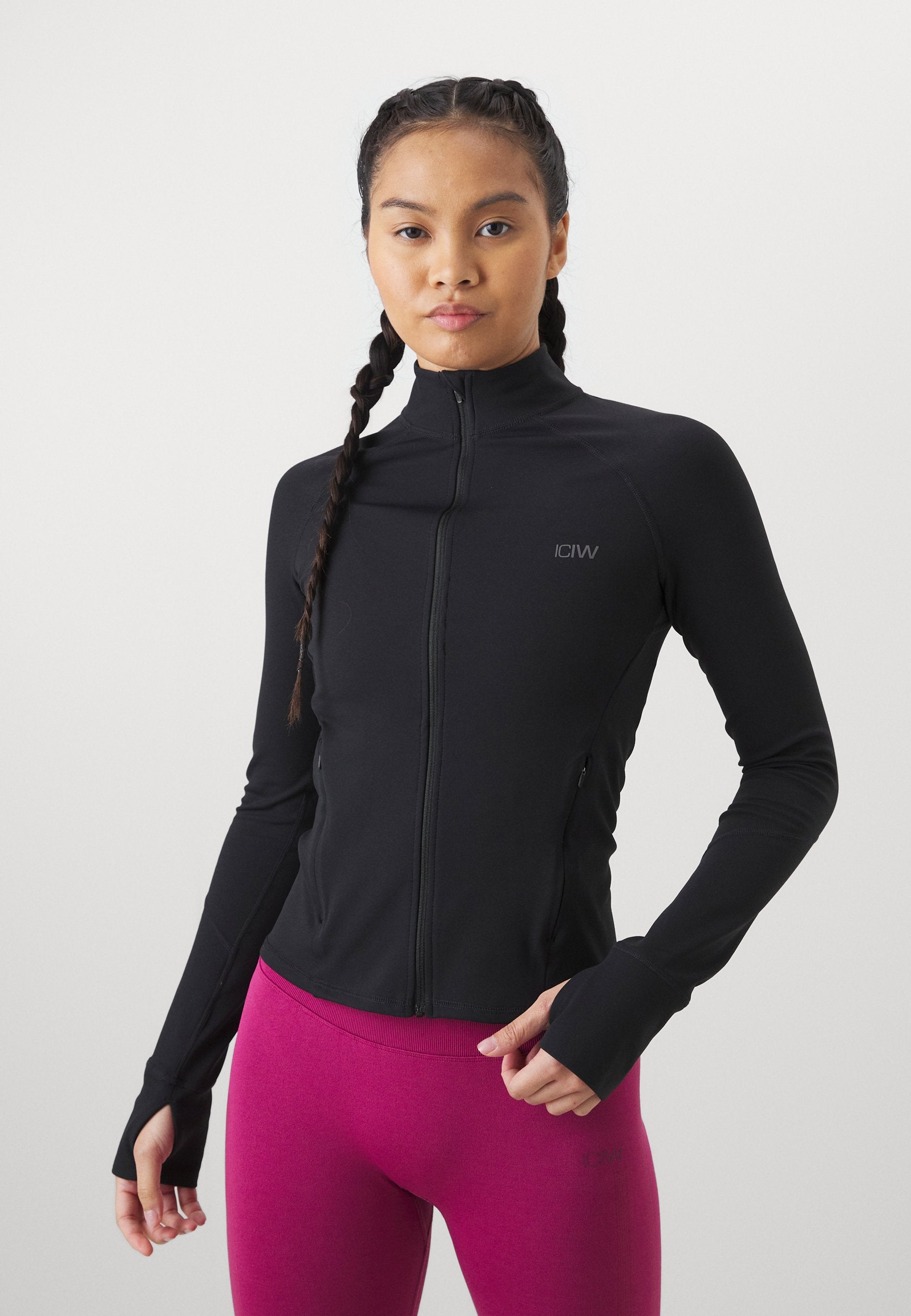 ICANIWILL SCULPT ZIP LONG SLEEVE