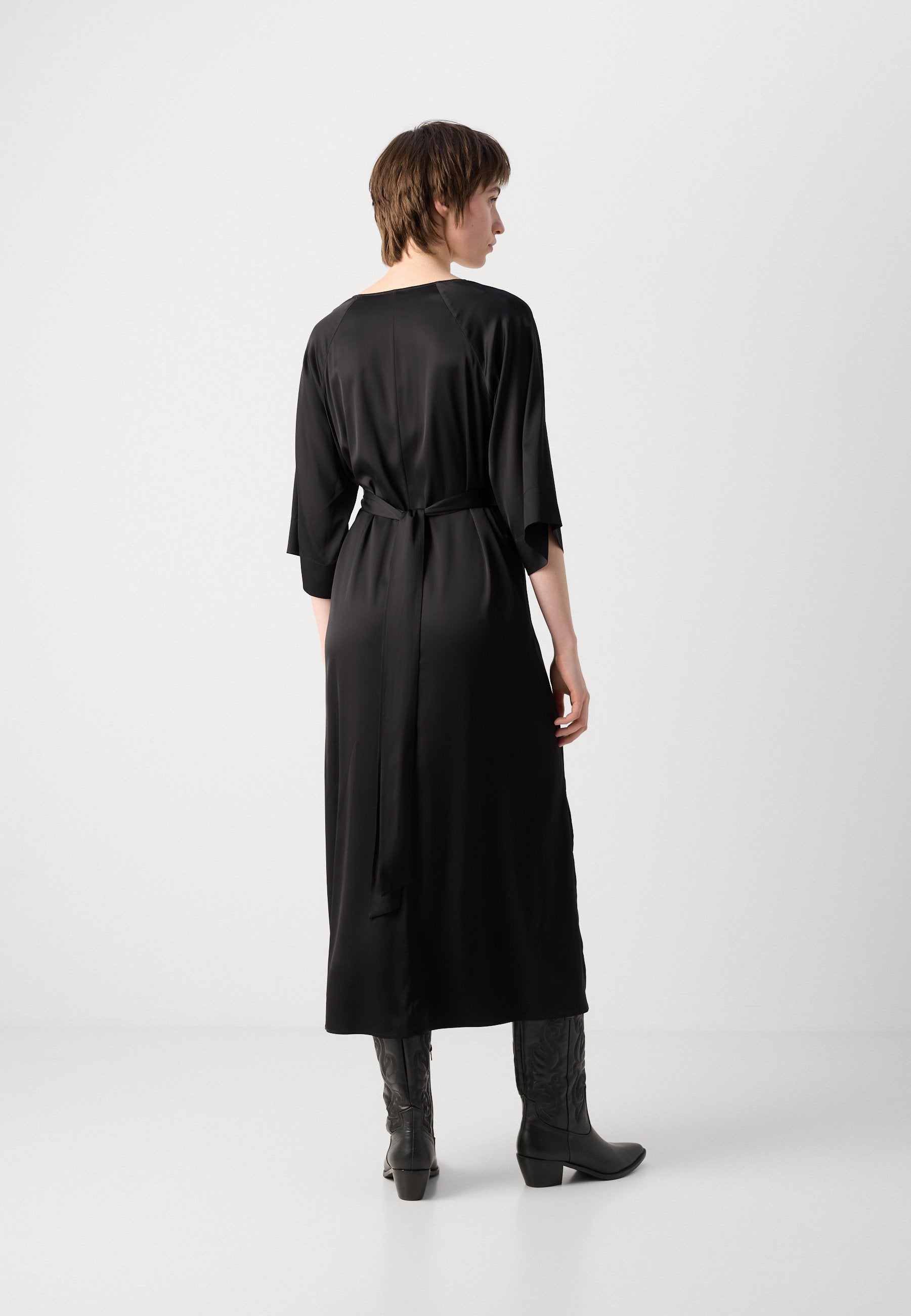 Marc O'Polo DRESS  WRAP STYLE MEDIUM LENGTH RAGLAN SLEEVES
