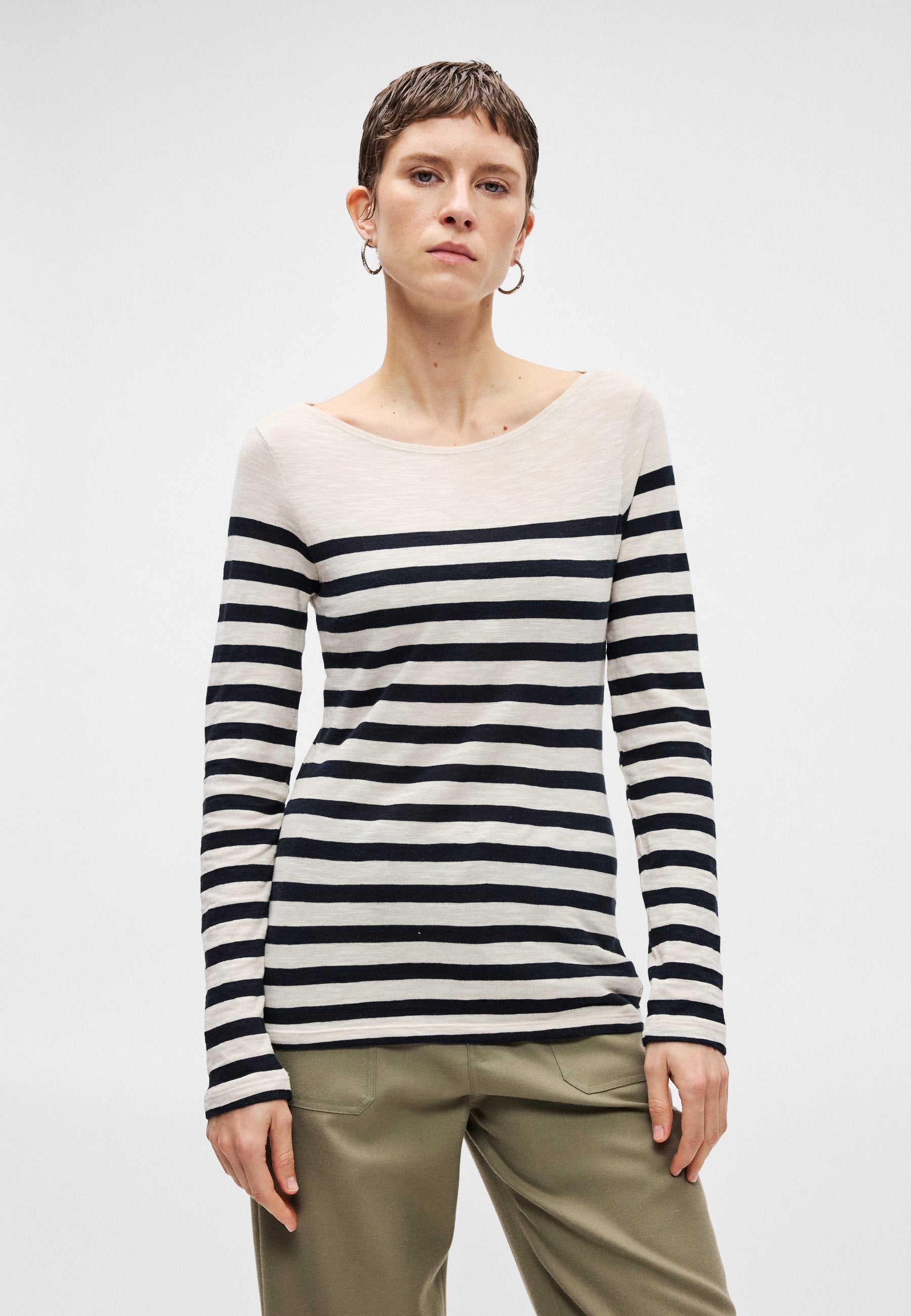 Marc O'Polo BOAT NECK STRIPED