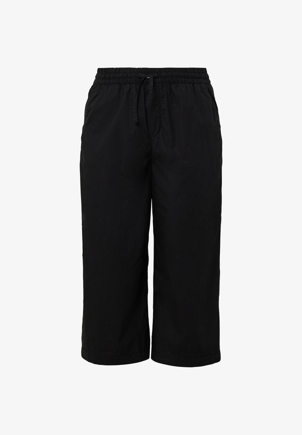 s.Oliver Trousers - schwarz