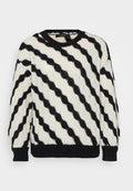 Vero Moda Petite VMBUBLY O NECK - Jumper - black/birch
