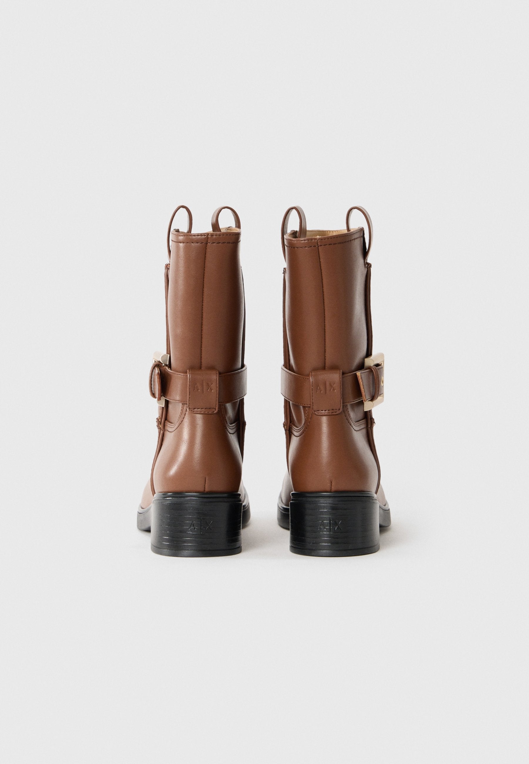 Armani Exchange Cowboy-/Bikerstiefelette Media 3