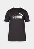 Puma LOGO TEE - Print T-shirt - black