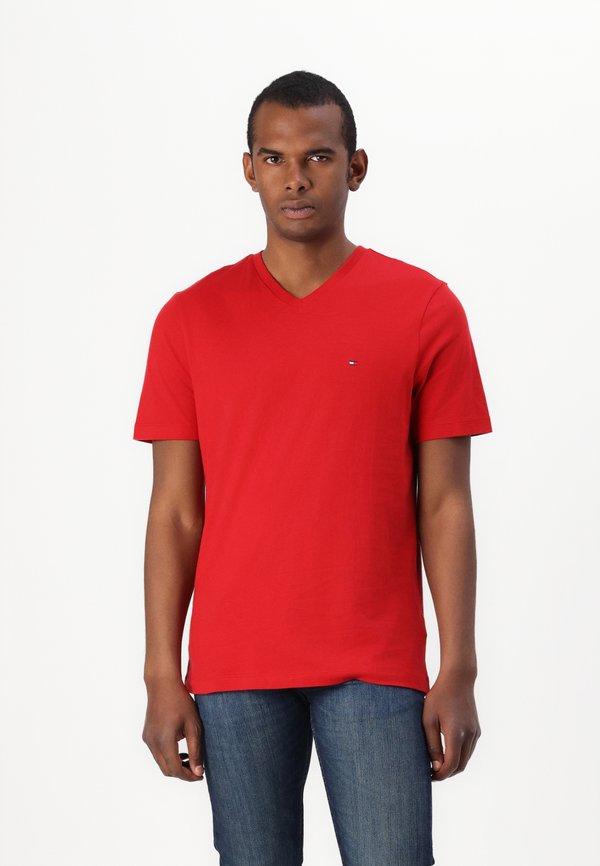 Tommy Hilfiger ESSENTIALS TEE - Basic T-shirt - medium red