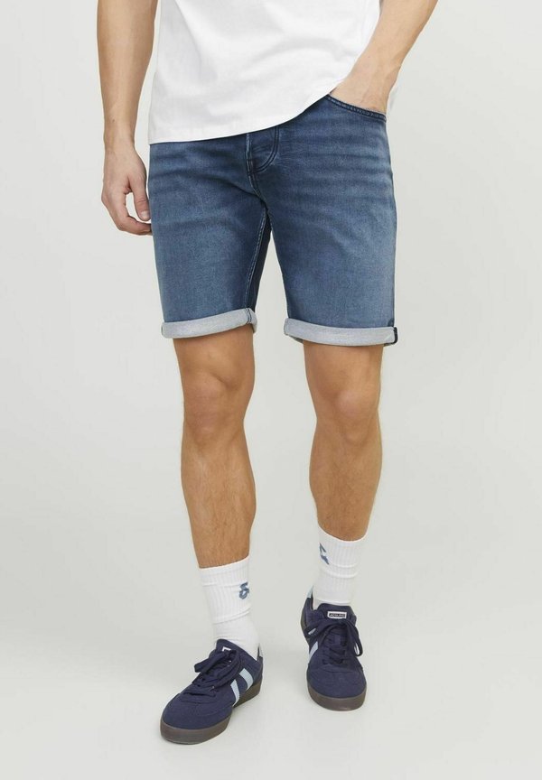 Jack & Jones Denim Regular Fit - Denim shorts - blue denim