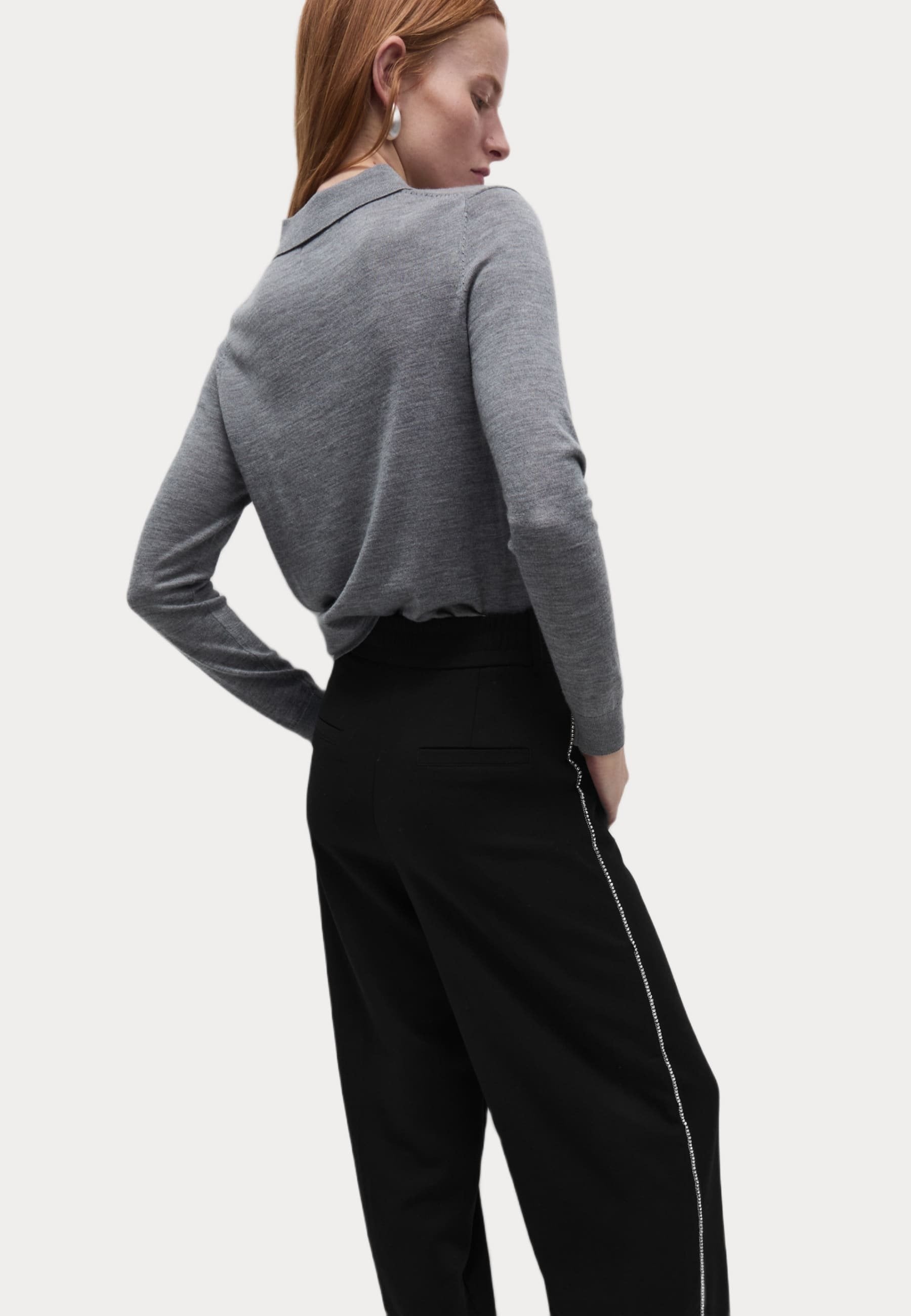 Marks & Spencer EMBELLISHED TAILORED WIDE LEG
