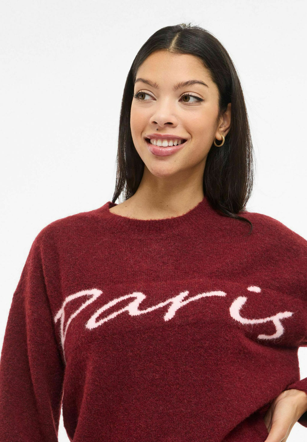 VILA Knitted VILUNA Round neck