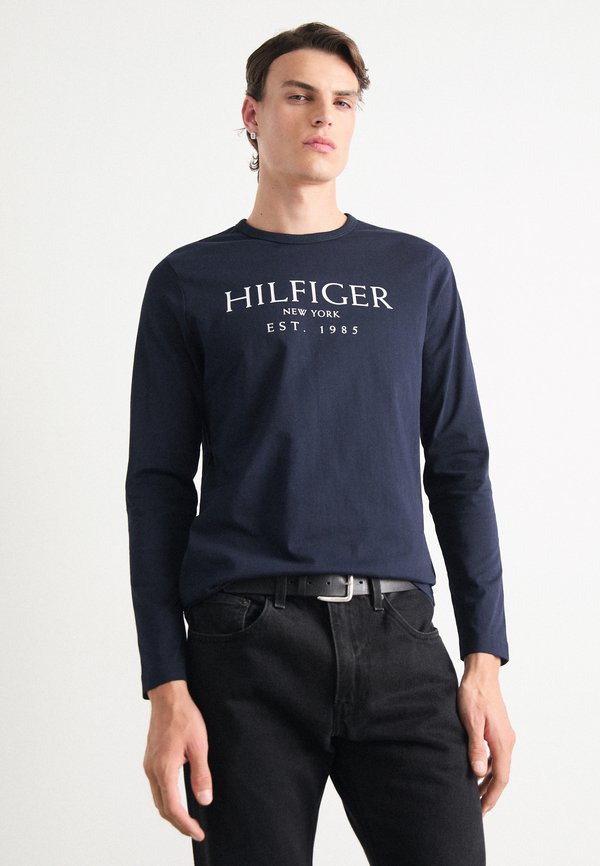 Tommy Hilfiger BIG TEE - Long sleeved top - desert sky