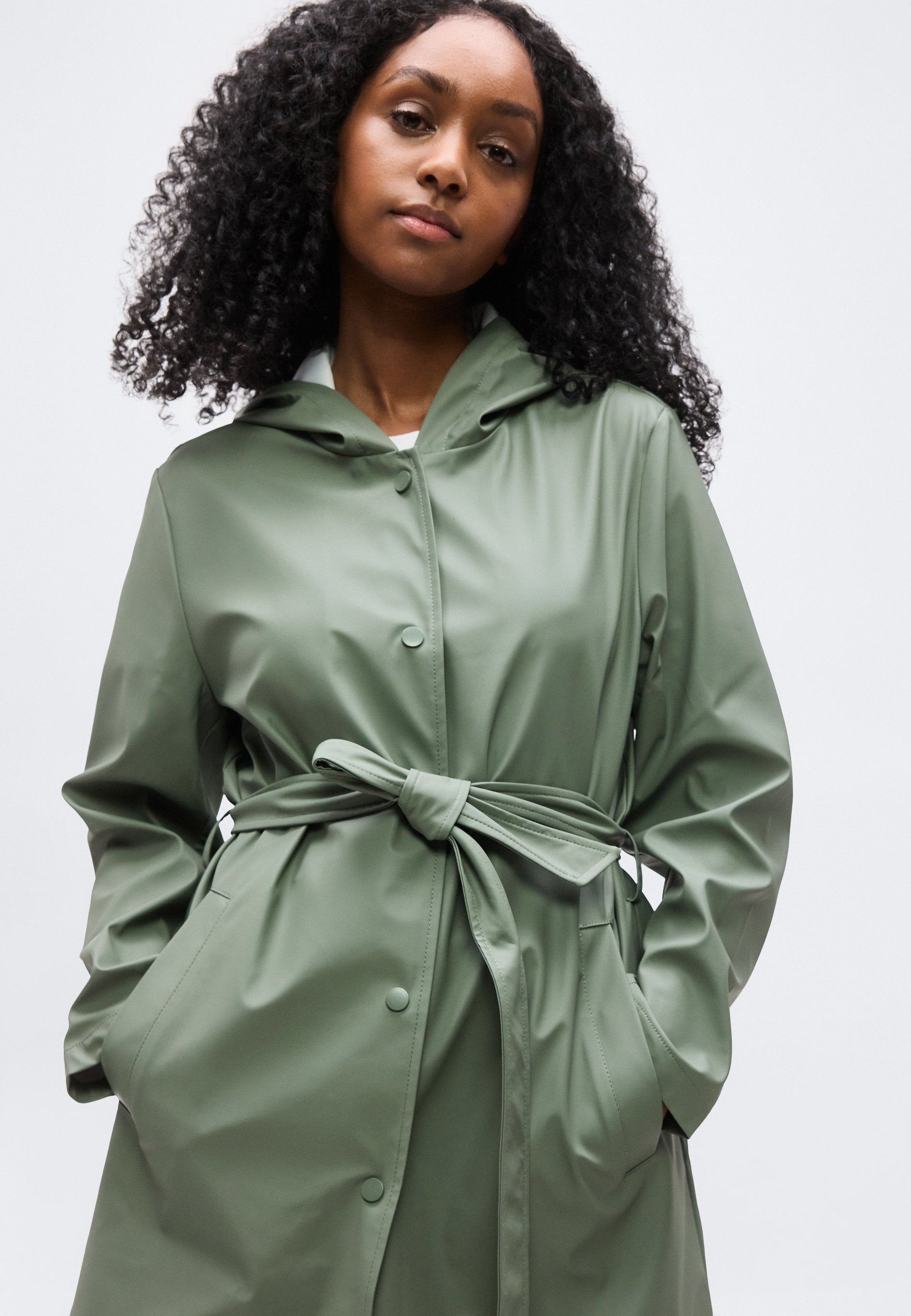 ONLELISA BELTED RAIN COAT Media 5