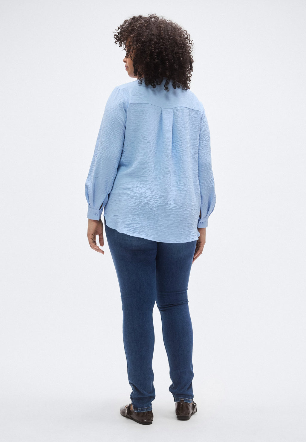 ONLY Carmakoma CARJANA METTE LIFE V NECK SHIRT