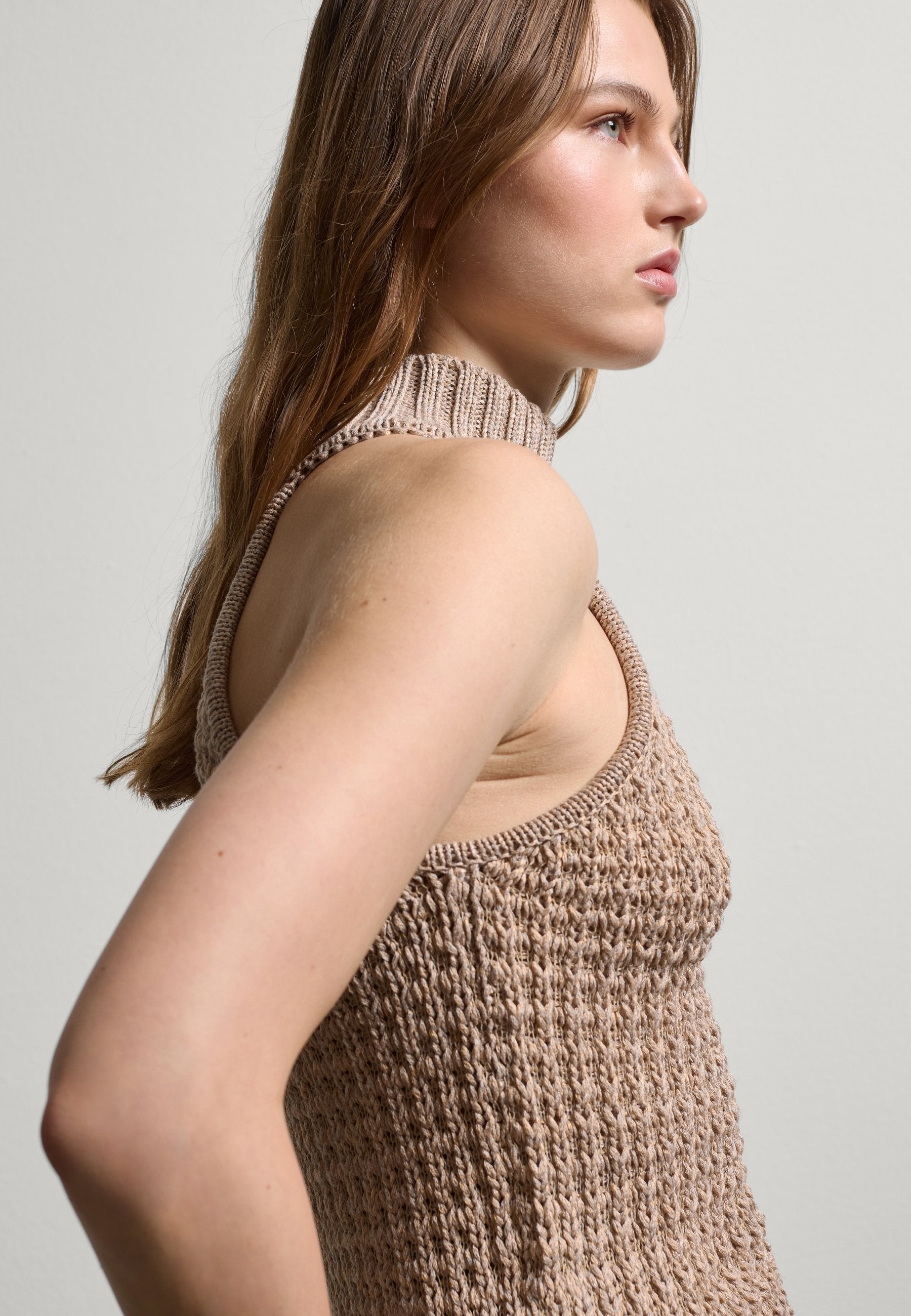 Stefanel WITH HALTER NECK