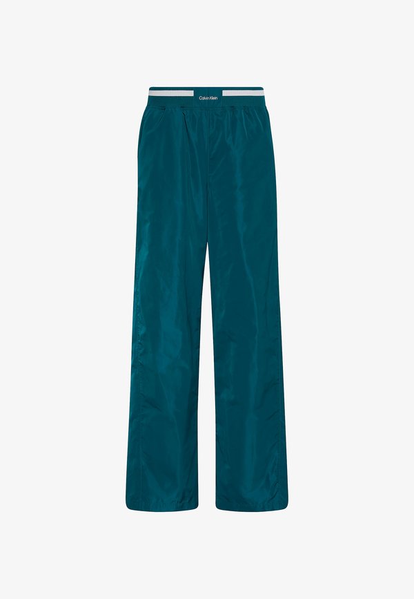 Calvin Klein Jeans LOGO WAISTBAND  - Trousers - maya blue