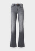 ONLY Flared fit ONLBLUSH Mid waist - Flared Jeans - grey denim