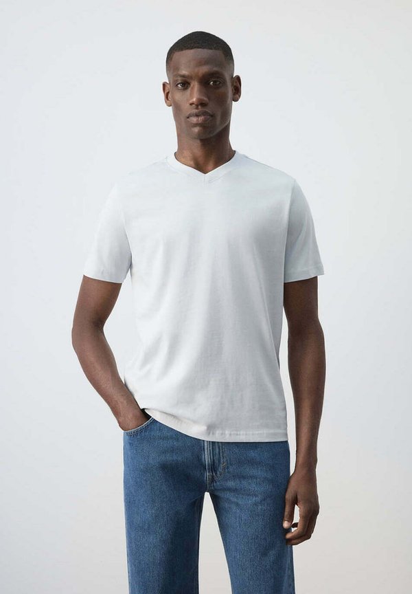 Mango ADULT - Basic T-shirt - light green