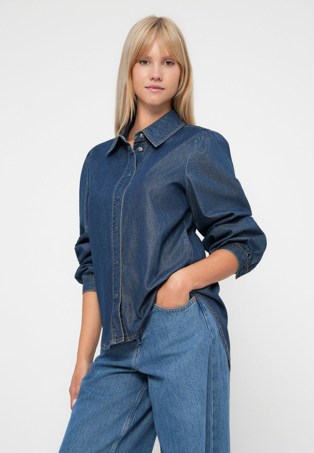 ONLLINA PUFF SHIRT GLITTER Media 5