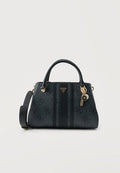 Guess NOELLE LUXURY SATCHEL - Handbag - coal