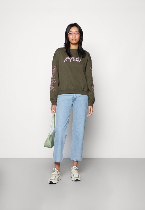 Weekday ESSENCE EMBROIDERED SWEATSHIRT