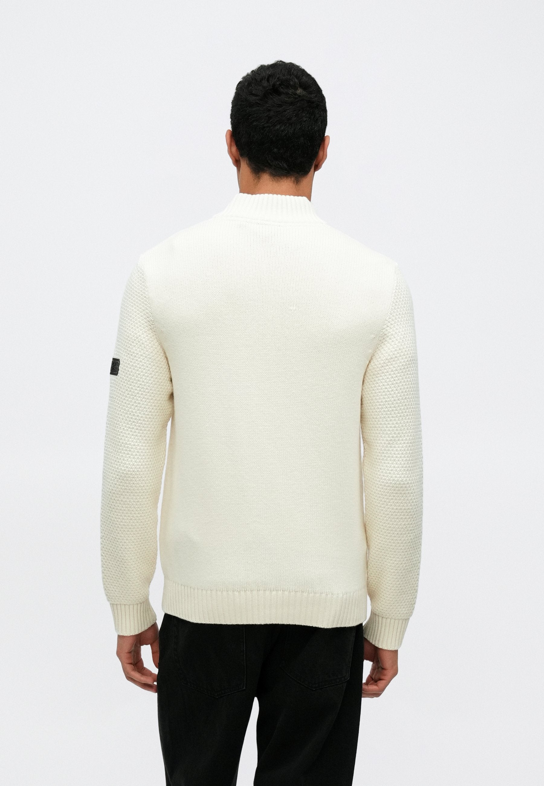 Barbour International ENFIELD FUNNEL NECK JUMPER