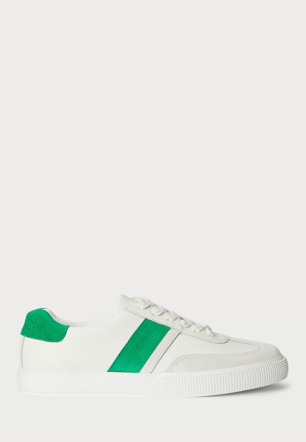 Lauren Ralph Lauren TWO-TONE BRAYLEE LEATHER & SUEDE SNEAKER