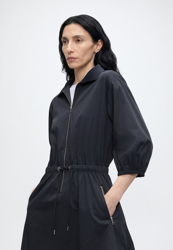 Marc O'Polo DENIM WOVEN DRESSES, ZIPPED POLO DRESS