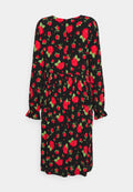 YAS YASROSALIE MIDI DRESS