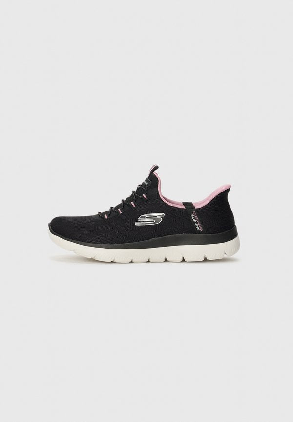 Skechers SUMMITS - Trainers - black/mauve
