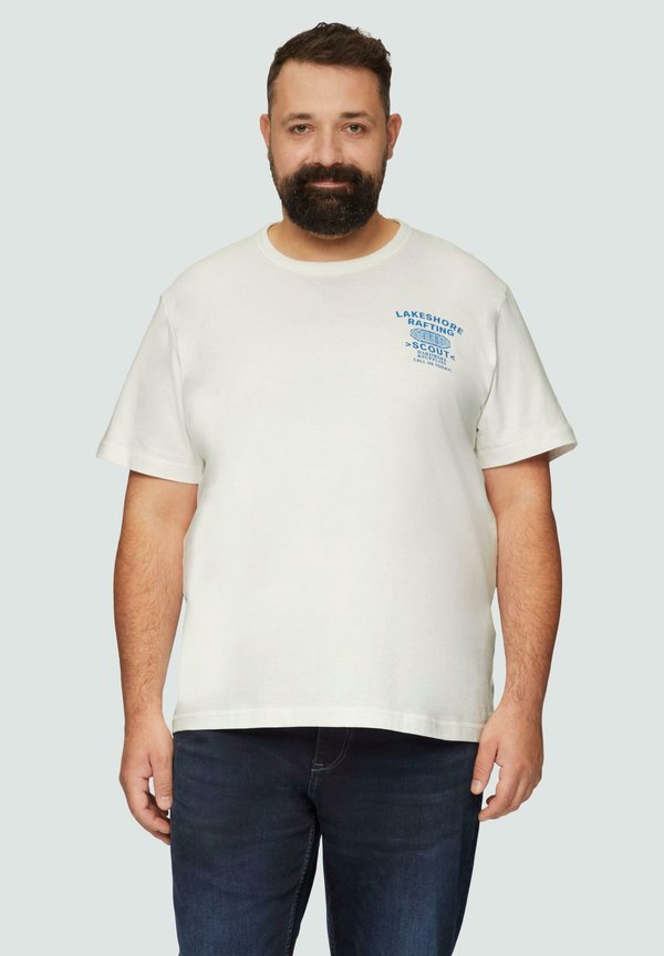 s.Oliver Print T-shirt - weiß