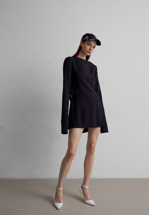 032c SHORT EVENING DRESS