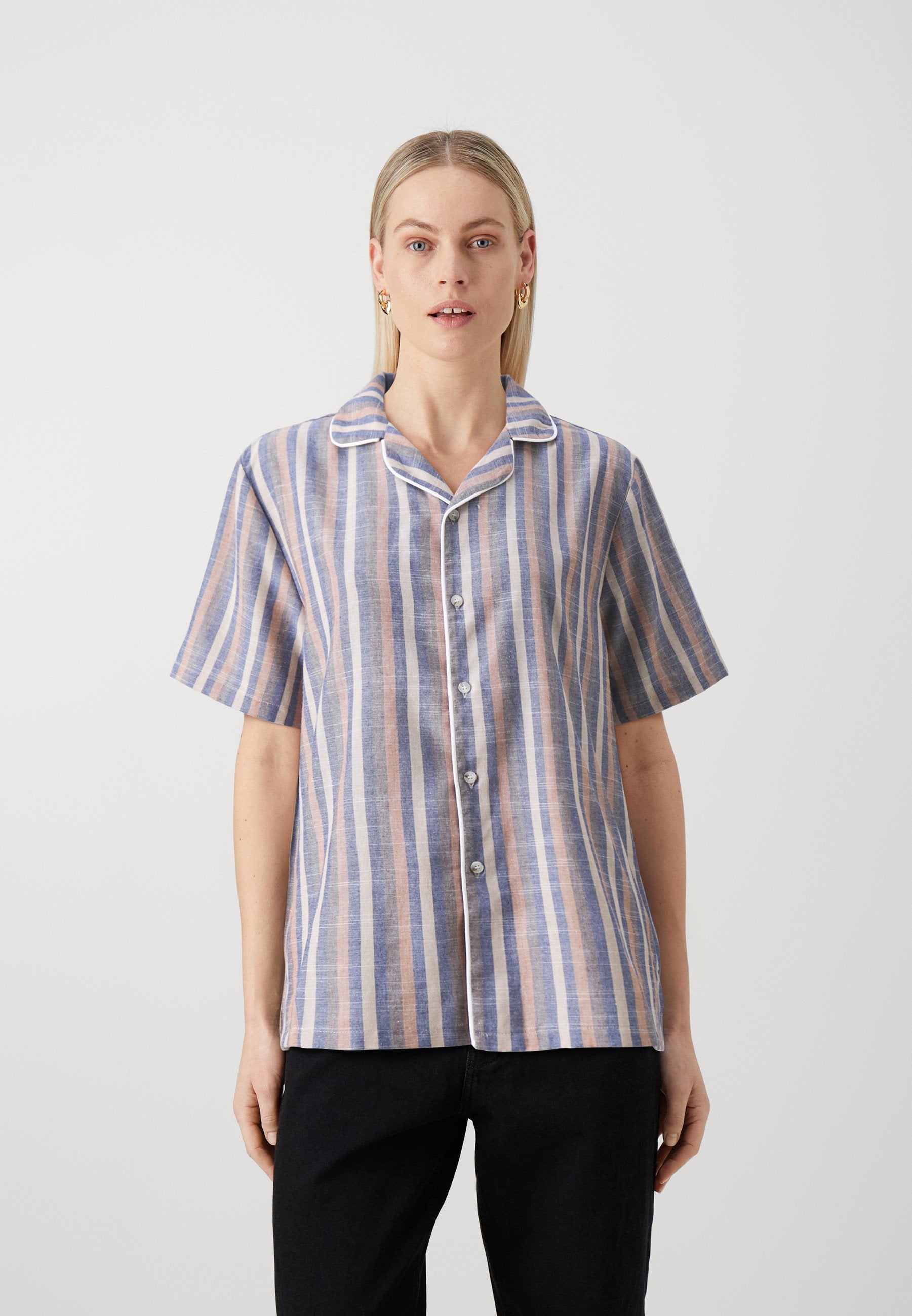 87Origins RORA CUBAN COLLAR SHIRT